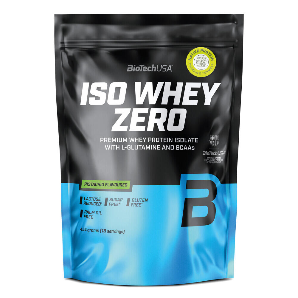 BIOTECHUSA Isolato di siero di latte - Iso Whey Zero - Pistacchio
