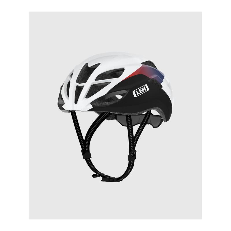 LUMA CAPACETE DE CICLISMO DE ESTRADA VOLATA BRANCO-AZUL P-M