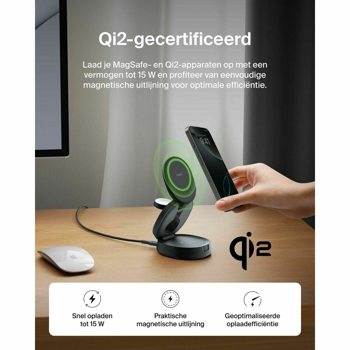 Carregador sem Fios BELKIN WIZ034KQBK Preto 4/5