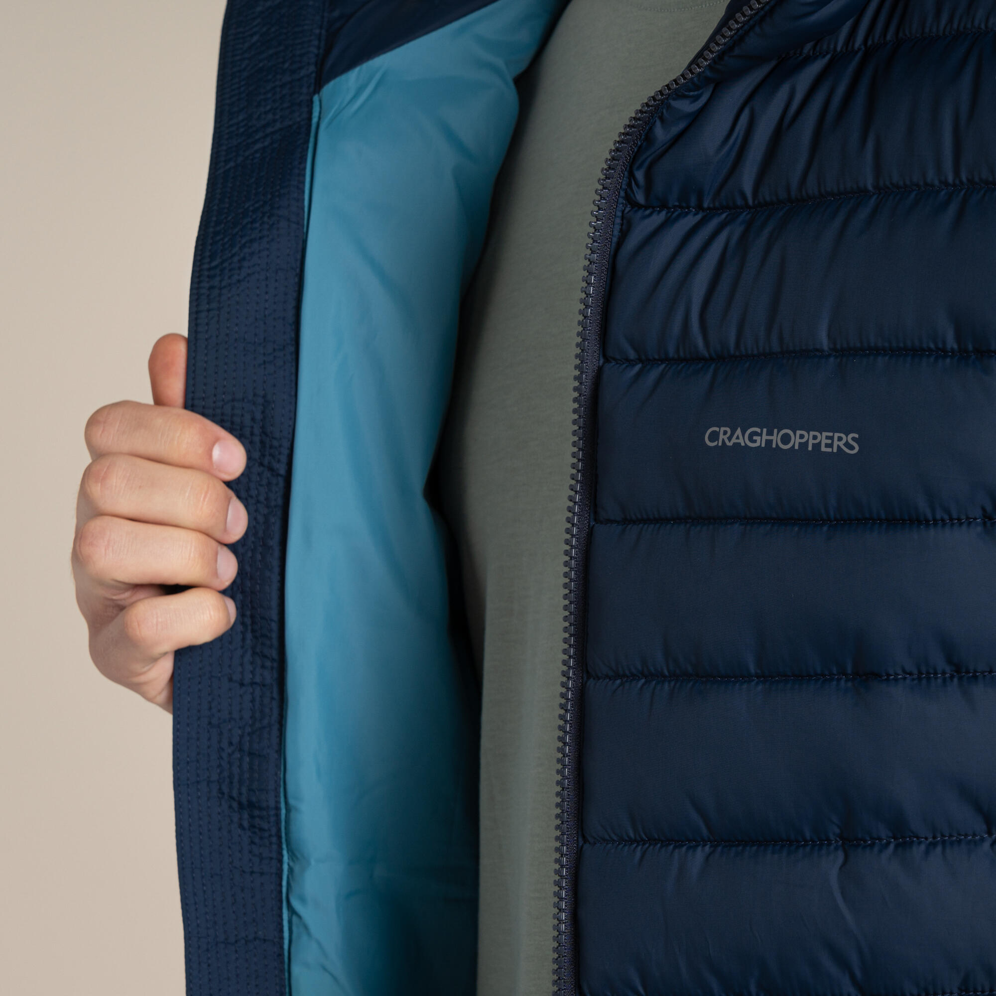 Veste isolante à capuche Compresslite pour homme 6/7