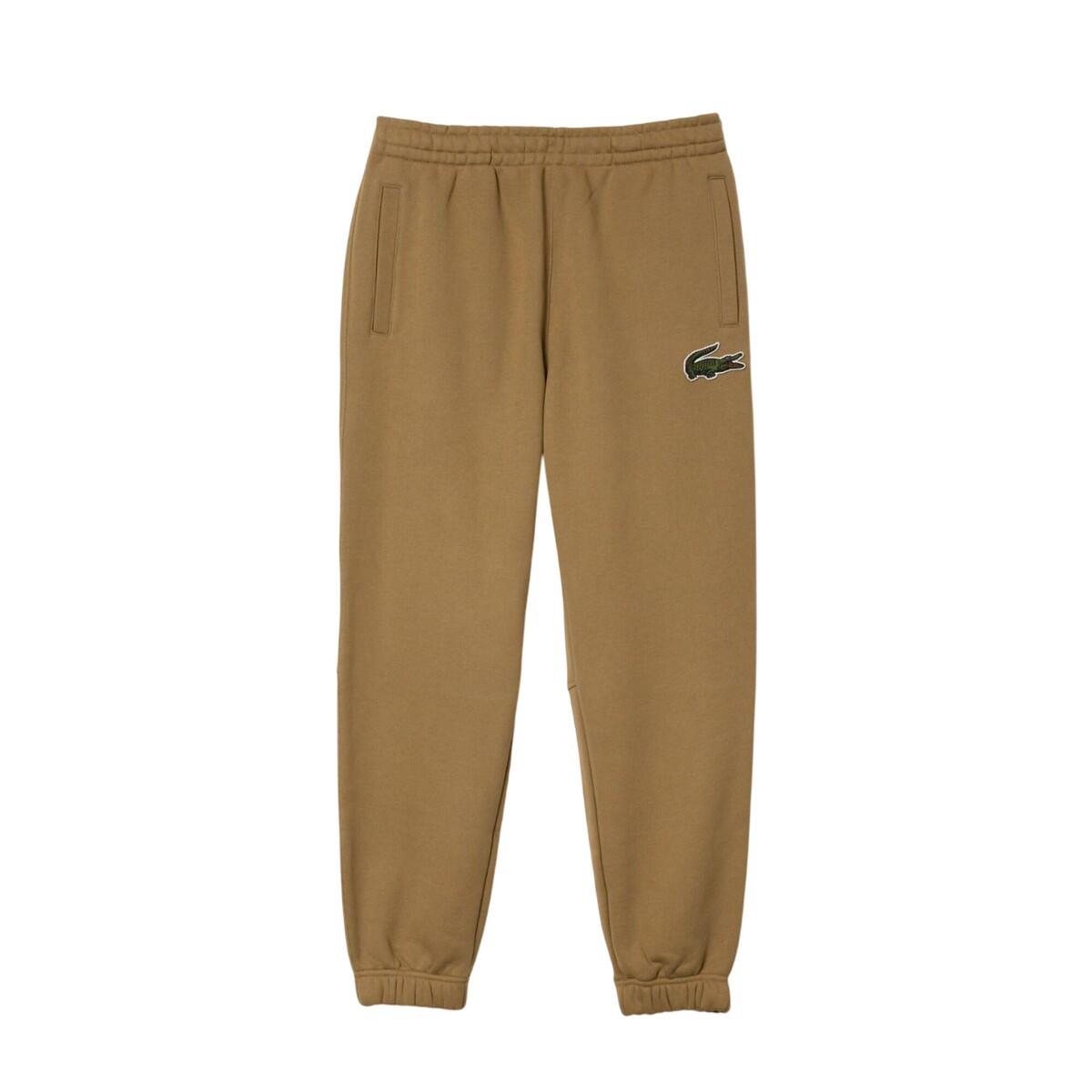 LACOSTE Unisex Adult Cotton Fleece Jogging Bottoms (Brown)