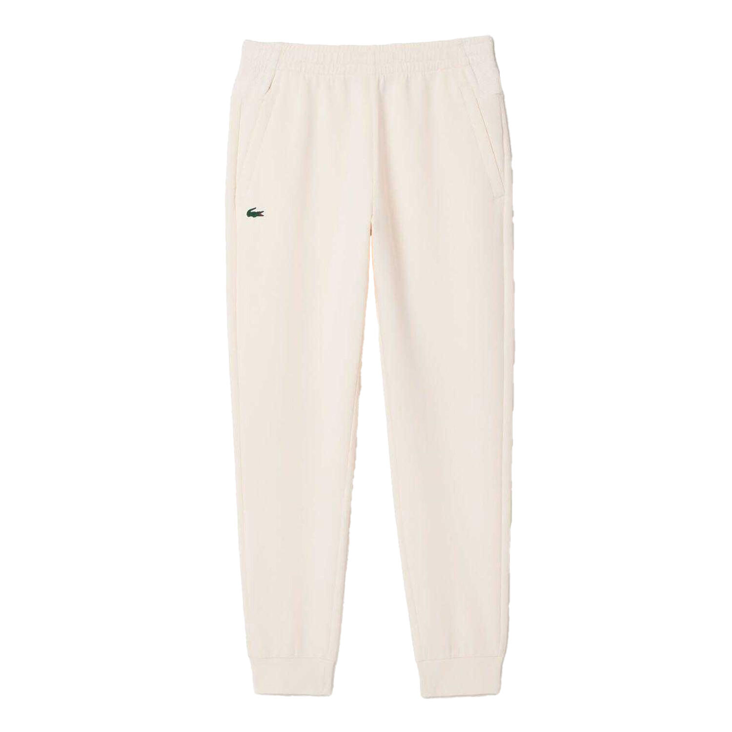 LACOSTE Mens Monochrome Sport Jogging Bottoms (White)