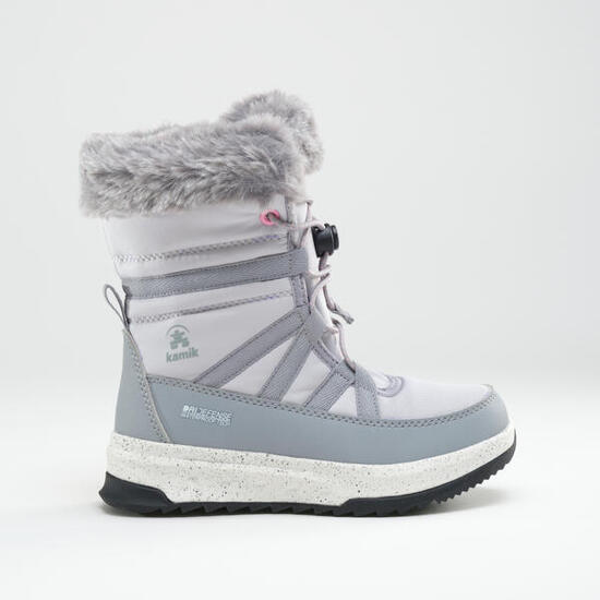Enfants STORMY F Bottes d'hiver Gris clair