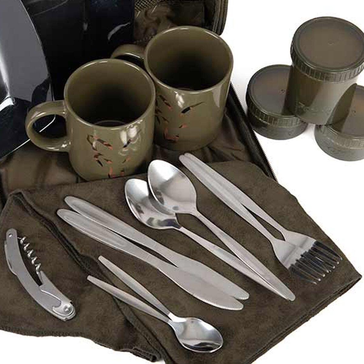Fox Camolite 2 Person Dinner Set 4/6