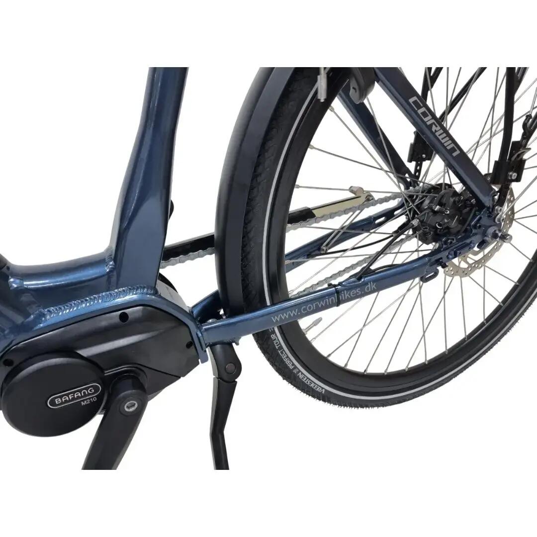 Corwin 28426 elektrische fiets - 28 inch, middenmotor, maat L, blauw 6/7