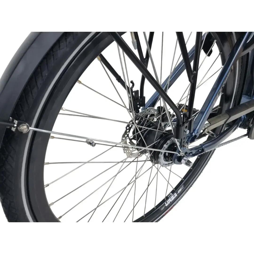Corwin 28426 elektrische fiets - 28 inch, middenmotor, maat L, blauw 3/7