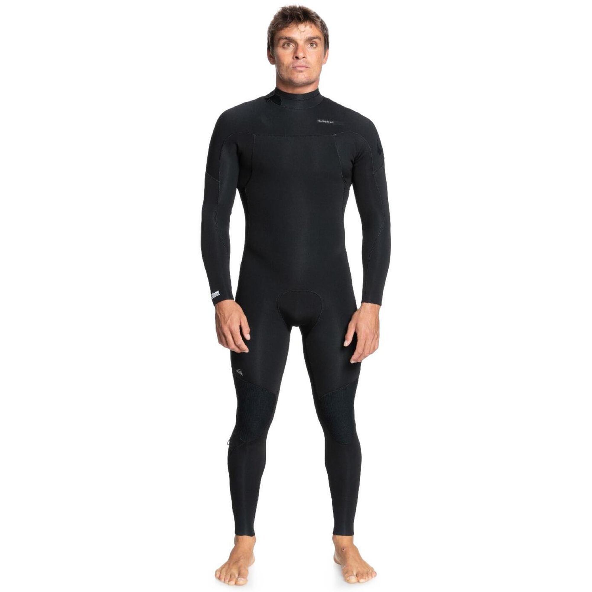 Quiksilver - Combinaison Back Zip 3/2mm Everyday Sessions Noir Homme - Combinaison Néoprène - Noir - Decathlon