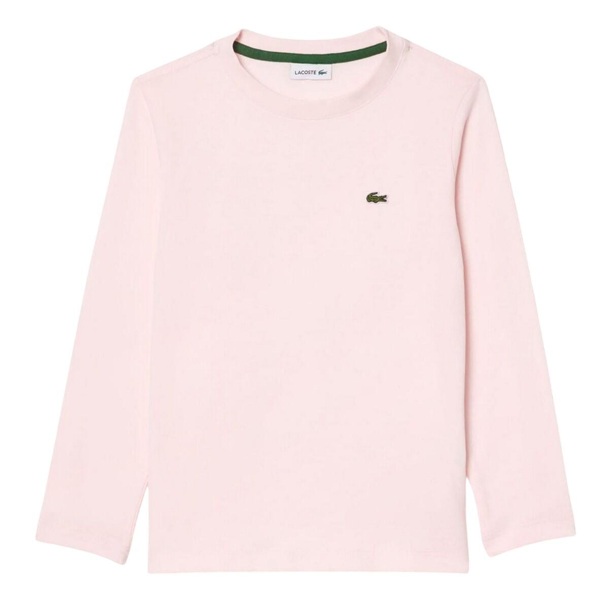 LACOSTE Childrens/Kids LongSleeved TShirt (Pink)
