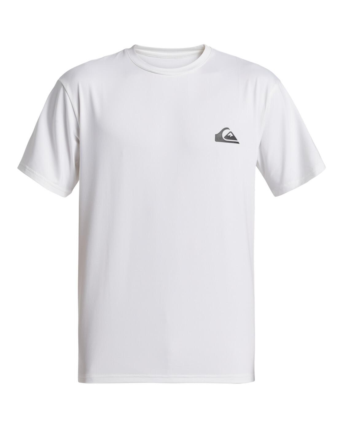 Quiksilver Kurzärmliges Surf-T-Shirt mit UPF 50 EVERYDAY SURF Weiss Herren