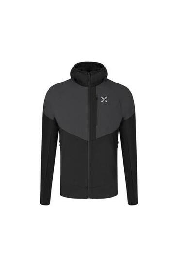 Bluza męska Spitze Maglia - Black - Charcoal Grey