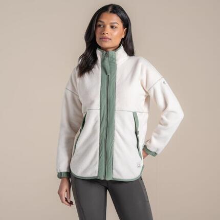 Veste active en polaire Borg Kidsy à fermeture intégrale