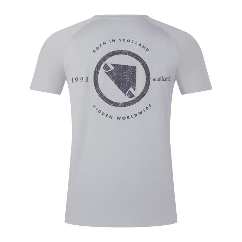 Tricou tehnic Endura Loop S/S Dreich Grey