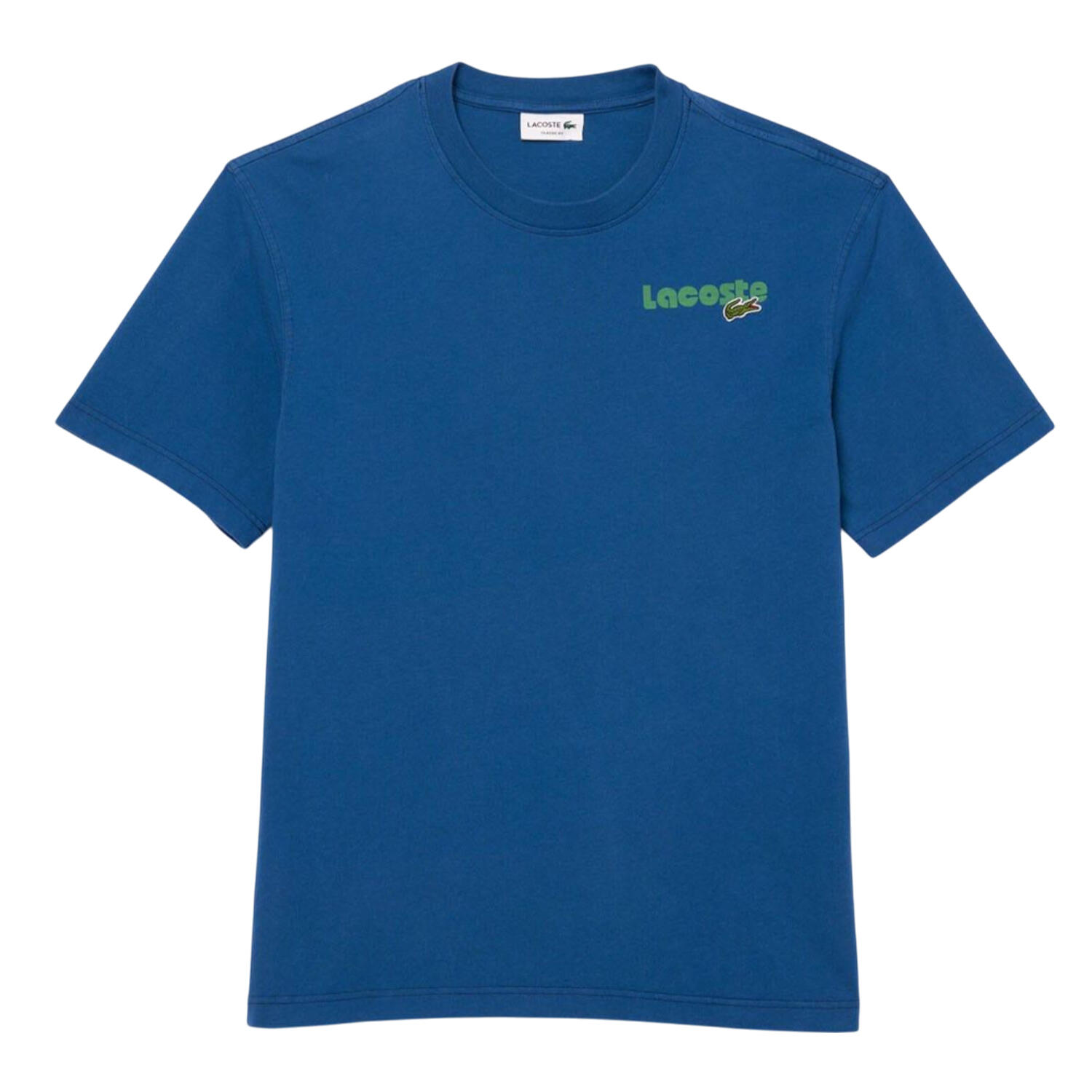 LACOSTE Unisex Adult Ombre Washed TShirt (Blue)