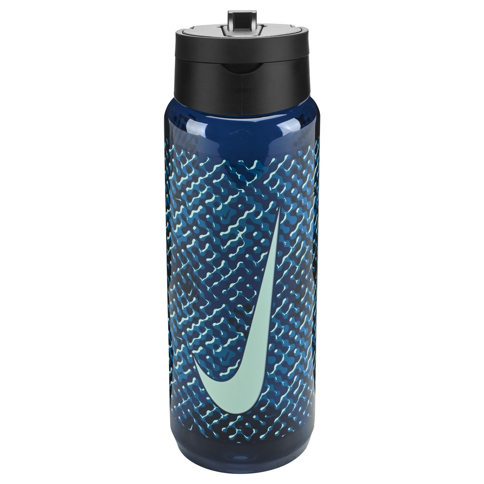 NIKE Renew Recharge 680ml Straw Bottle (Transparent Blue)