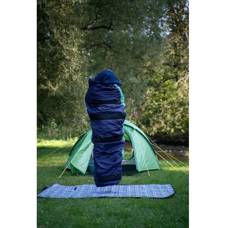 Sacco a pelo a mummia Espace Blue - Menta -5°C - 210 x 85 cm - Blu 5/5
