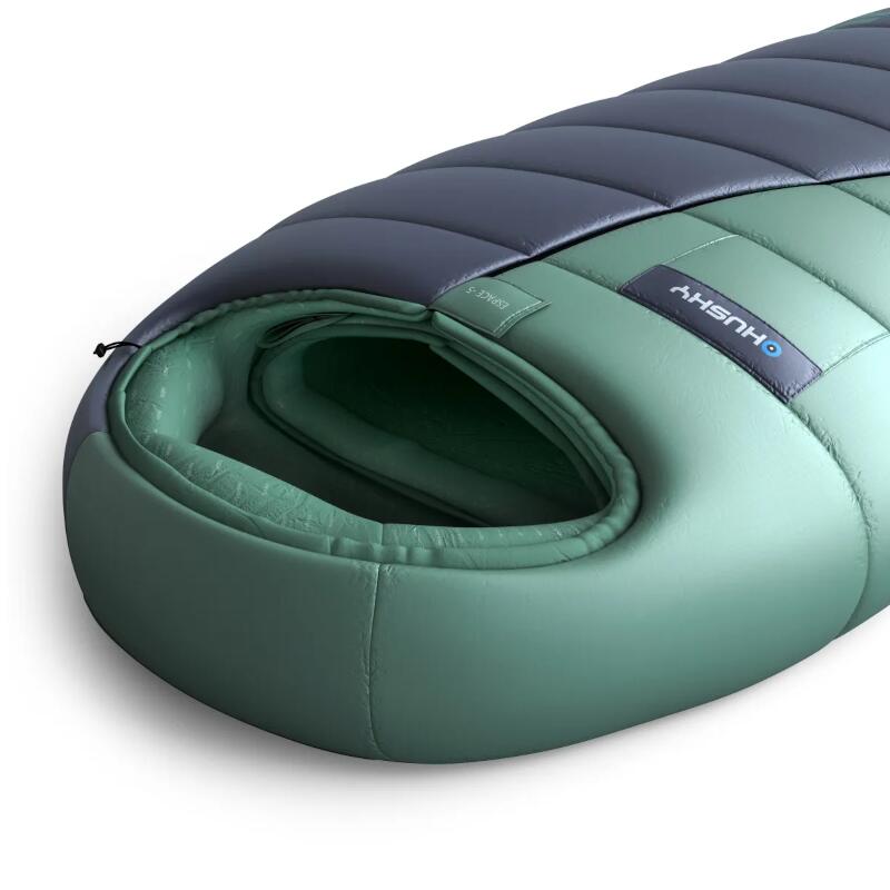 Sacco a pelo a mummia Espace Blue - Menta -5°C - 210 x 85 cm - Blu 4/5