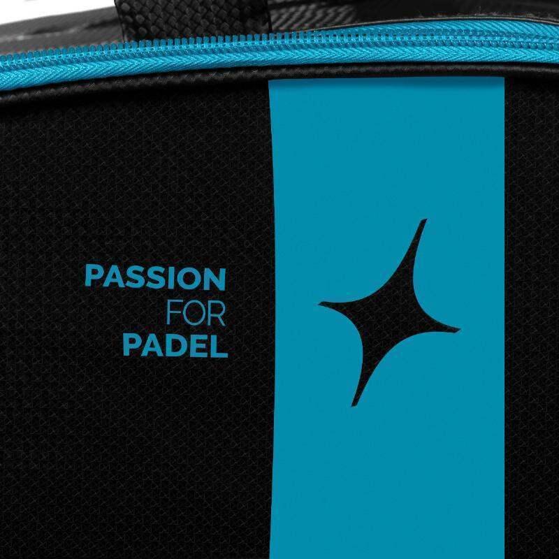 StarVie Racing Drax Saco De Padel Preto Azul 2/5
