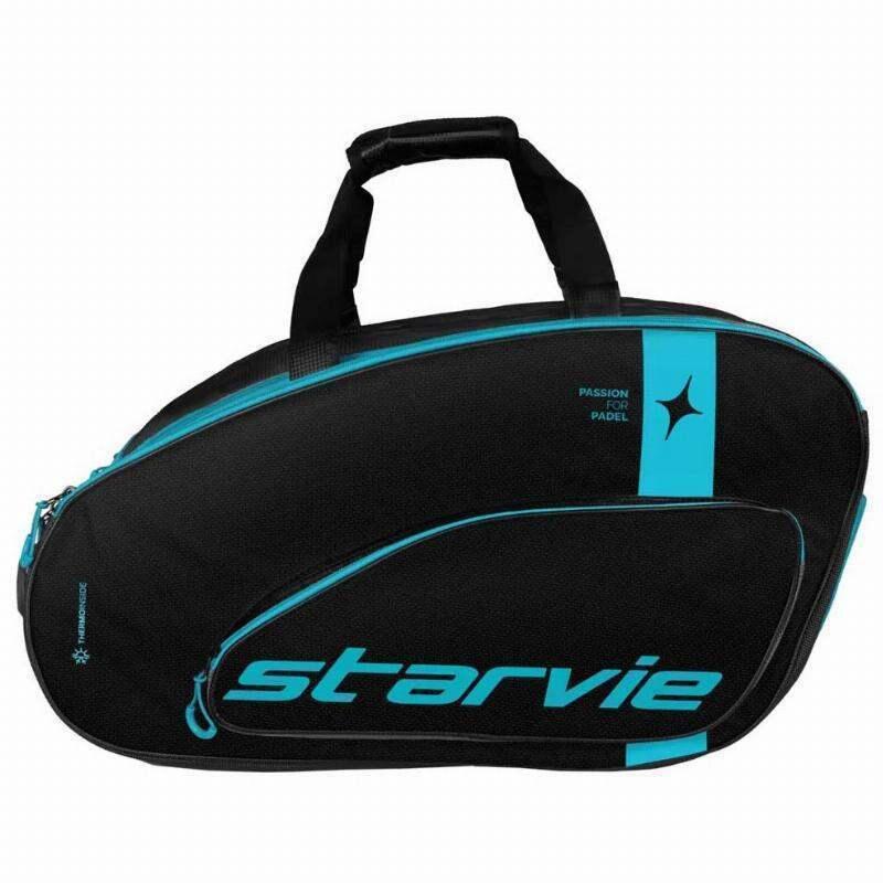 StarVie Racing Drax Saco De Padel Preto Azul 5/5