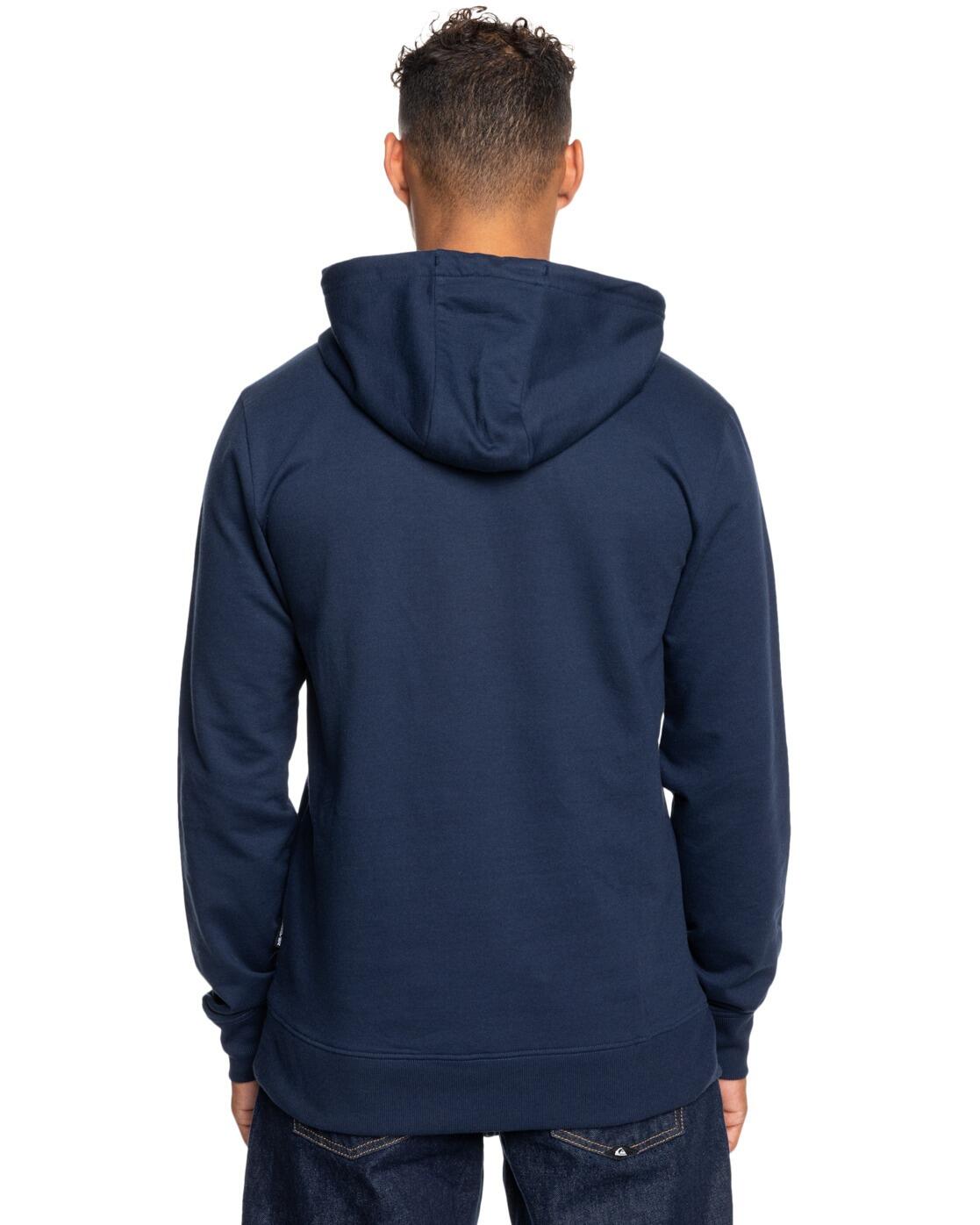 Sweat à capuche BASIC Bleu Homme 2/4