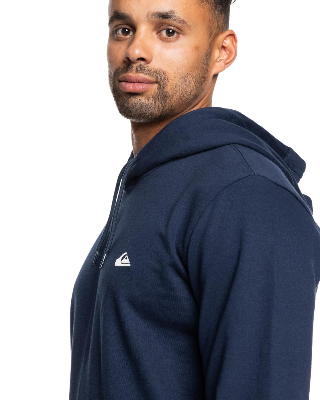 Sweat à capuche BASIC Bleu Homme 4/4
