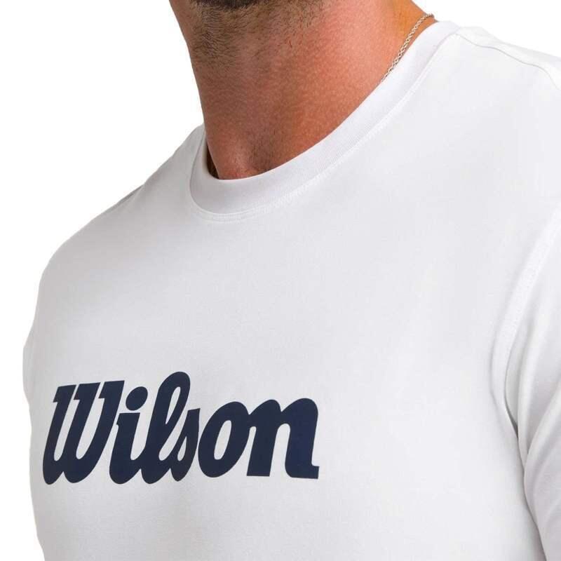 Maglietta Wilson Easy Street Tee Bianco 2025 3/5