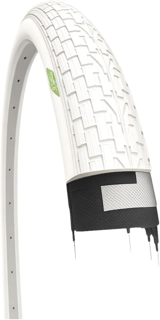 ECOVELO Copertone bianco 20 x1.95 (50-406), pneumatico bambino 20 x 1.95 BMX MTB EV