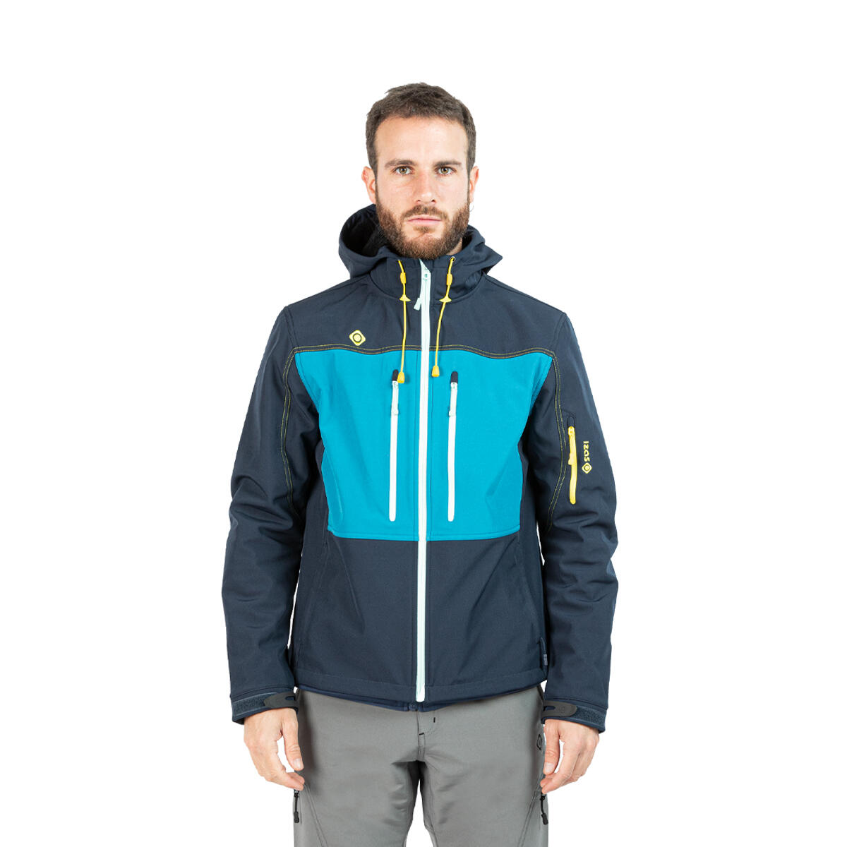 Izas Casaco térmico KONKA Soft Shell com membrana AWPS : impermeável e à prova 4/5