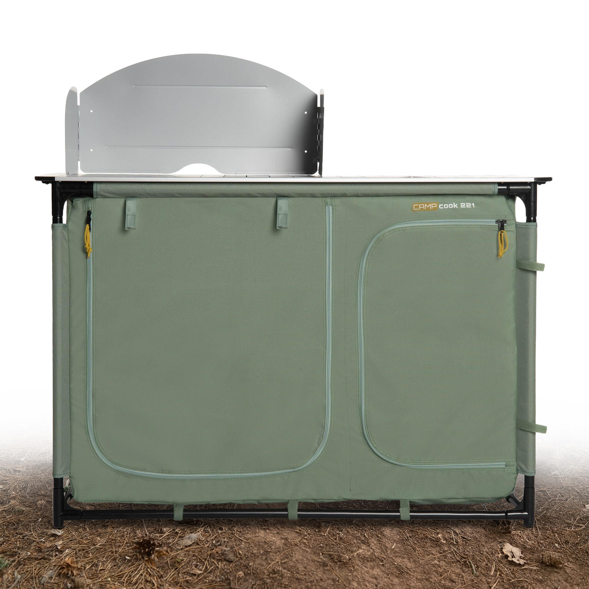 Kadva - Meuble De Cuisine Touristique Kadva Campcook 221 - Armoire De Rangement - Vert - Taille Unique - Decathlon