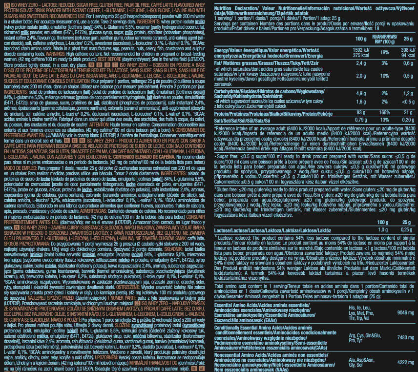 Iso whey zero (454g) 3/5