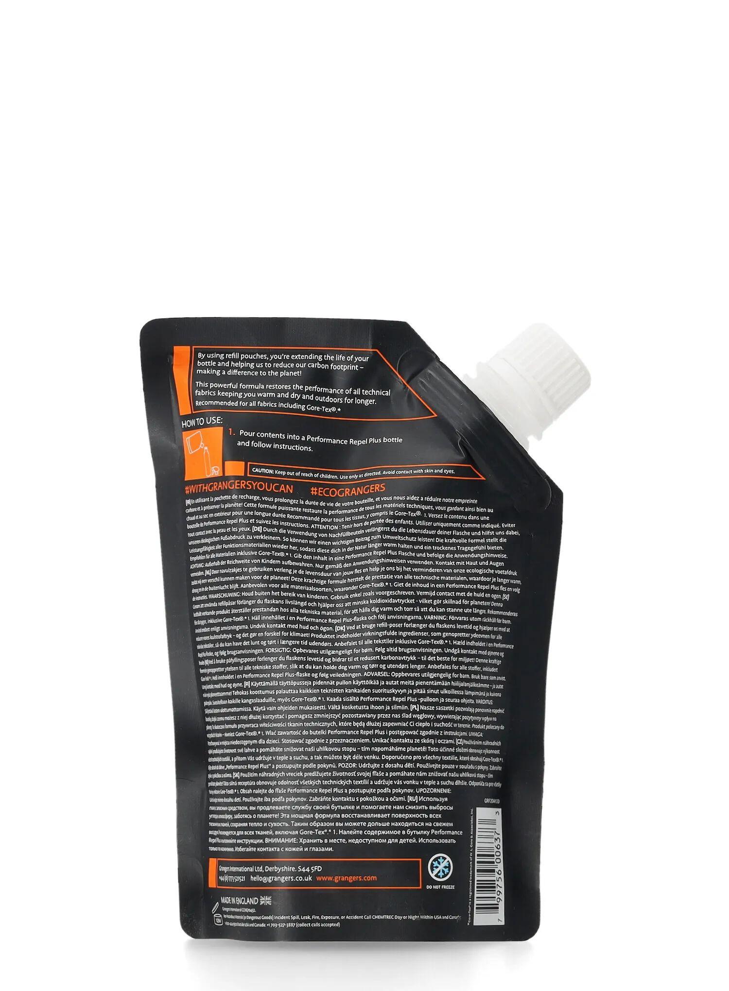Recharge Grangers Performance Repel Plus 275 ml déperlance sans PFC Bluesign 2/3