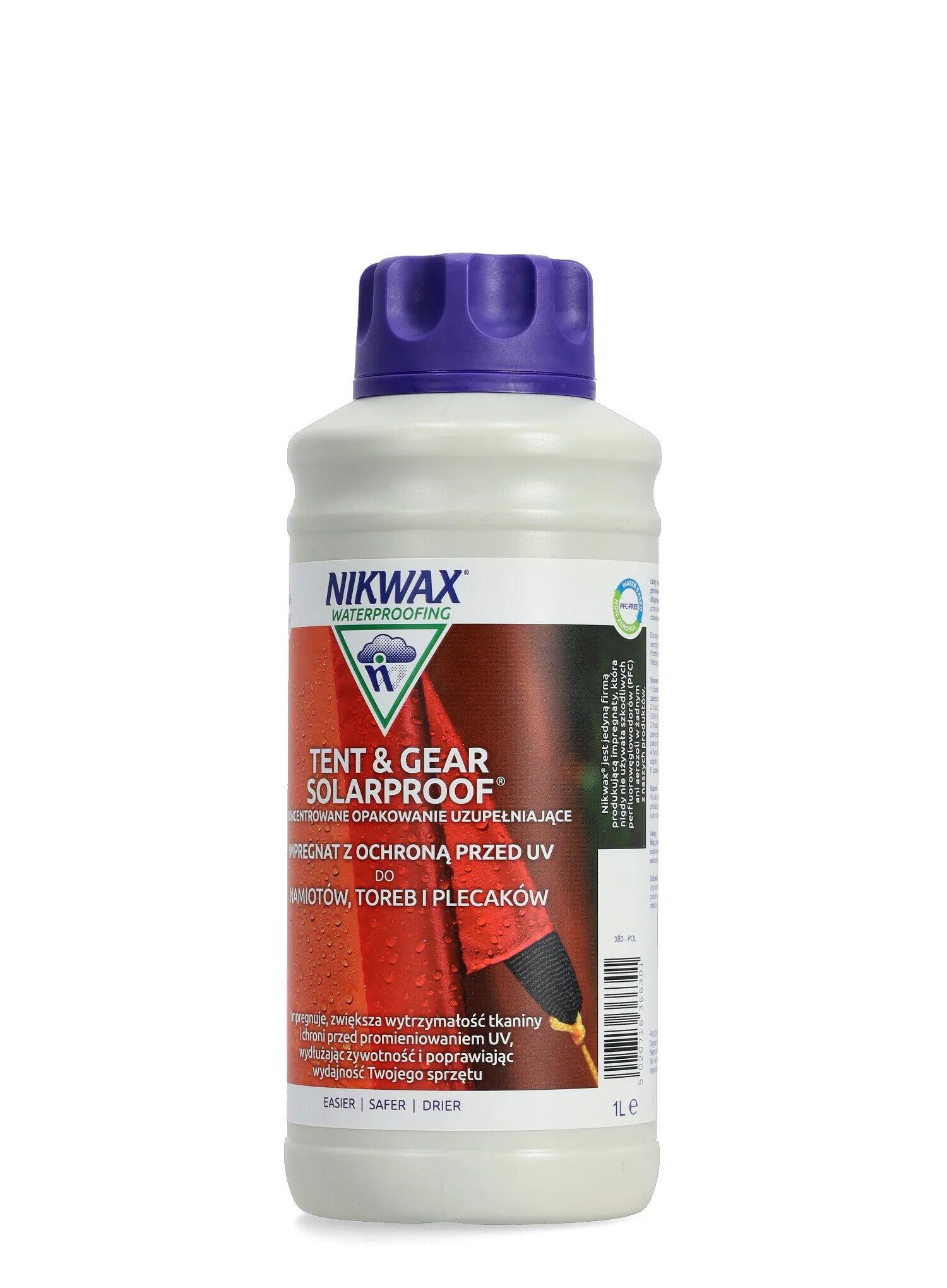 Nikwax Tent & Gear Solarproof Spray 1000 ml (concentrado) 3/3