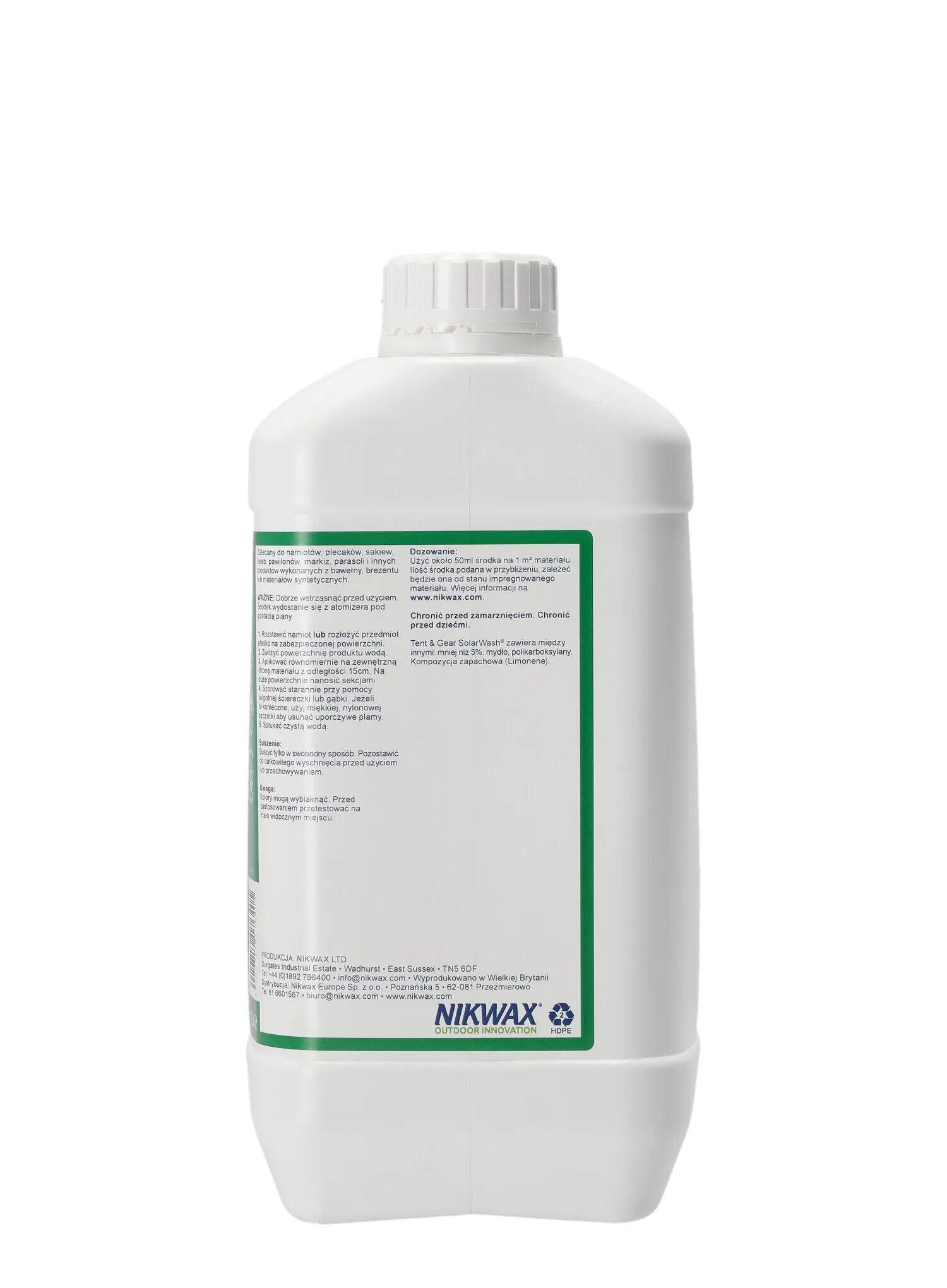 Impregneermiddel 2500ML - Nikwax Tent & Gear SolarWash 3/5