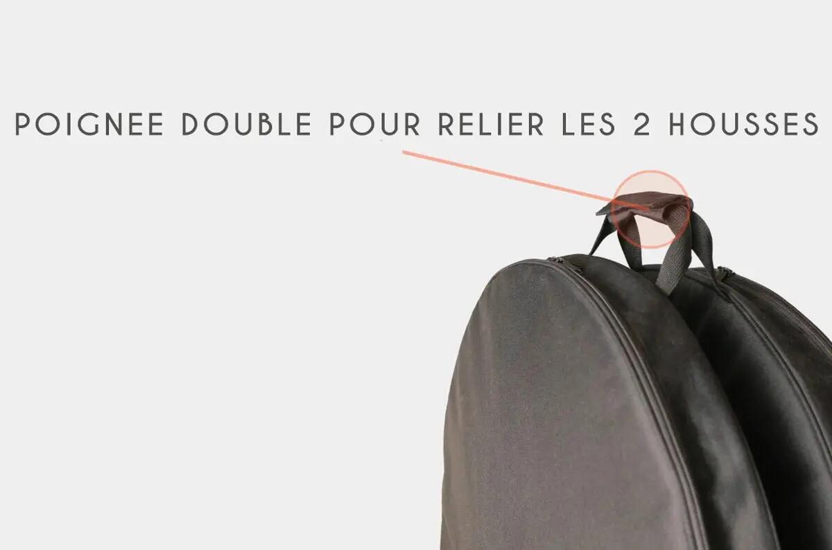 Paar gepolsterter Laufradtaschen – WHEELBAG DOUBLE. 3/5