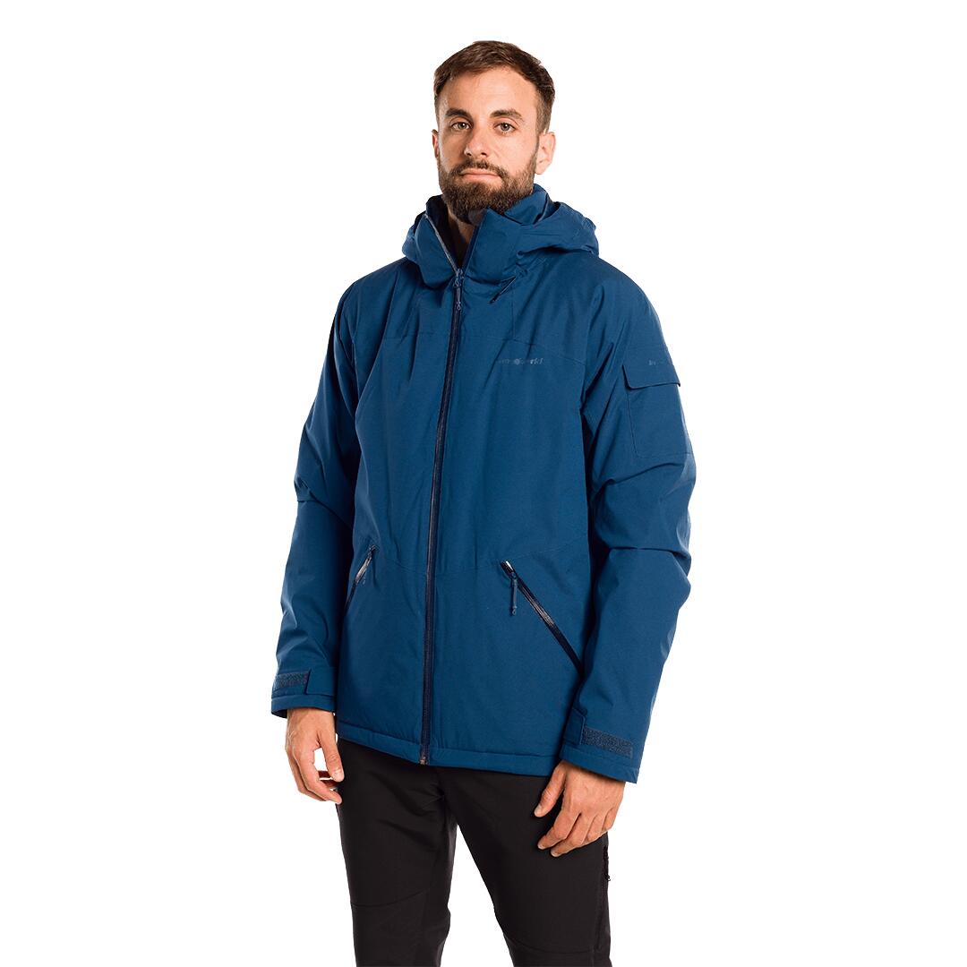 Chaqueta acolchada para Hombre Trangoworld Quercus termic vd Azul Impermeable 3/7