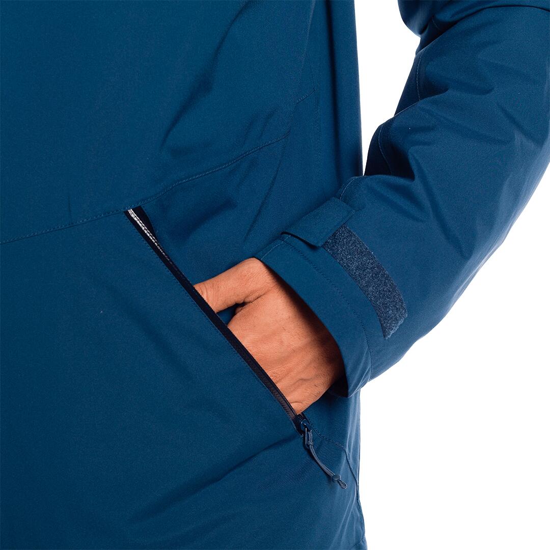 Chaqueta acolchada para Hombre Trangoworld Quercus termic vd Azul Impermeable 7/7