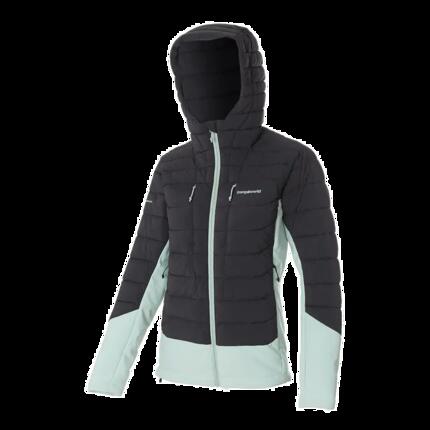 Chaqueta acolchada para Mujer Trangoworld Abeille kb Negro/Verde