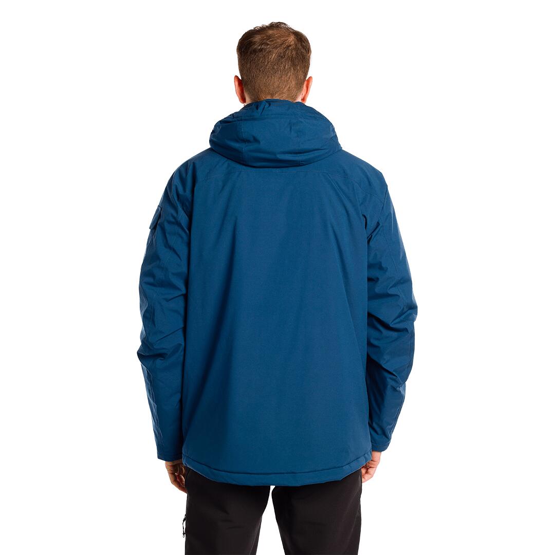 Chaqueta acolchada para Hombre Trangoworld Quercus termic vd Azul Impermeable 4/7
