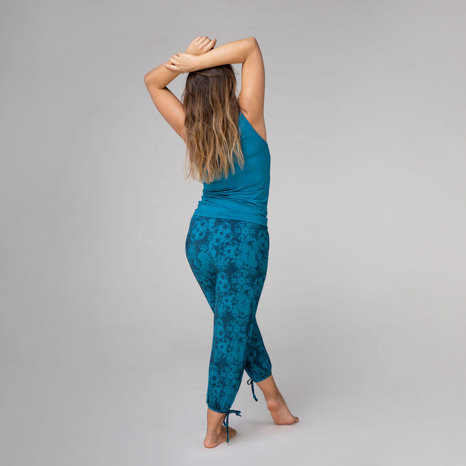 Boat Neck Tank Top, Modal, Petrol-blau (lyons blue) 5/6