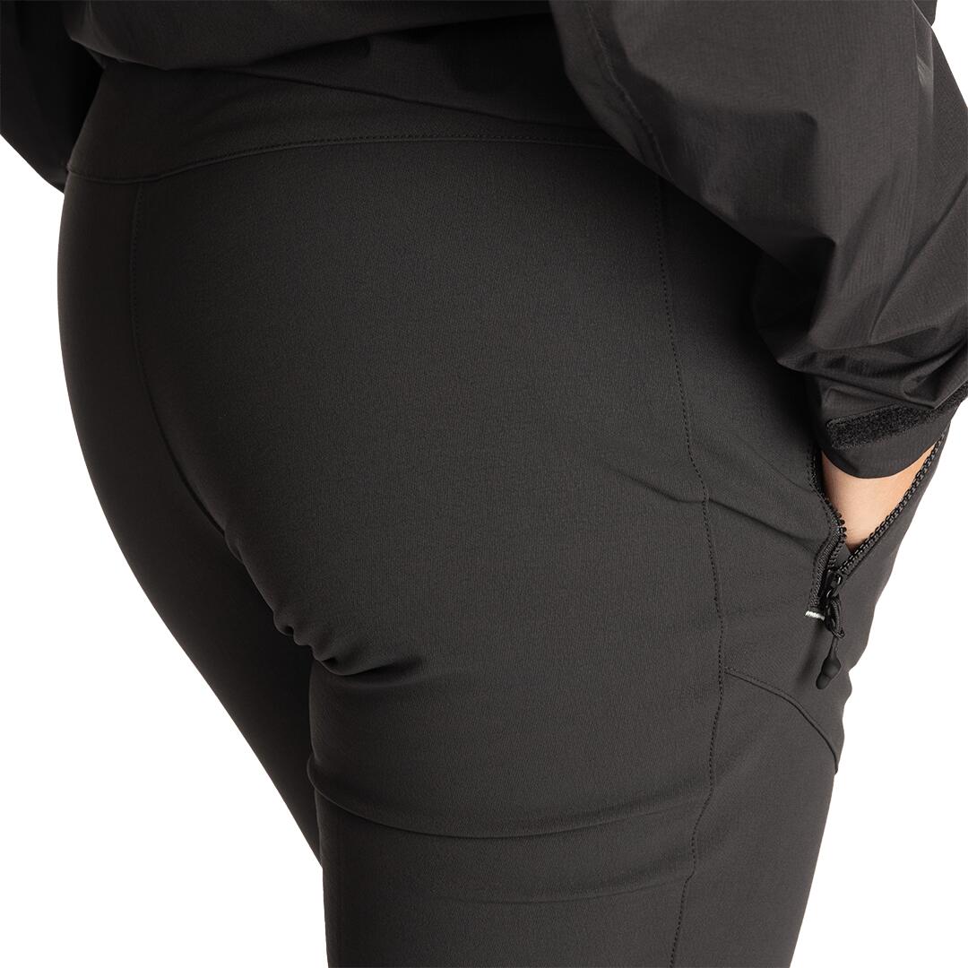 Pantalón para Mujer Trangoworld Noguera dr Negro/Negro 5/7
