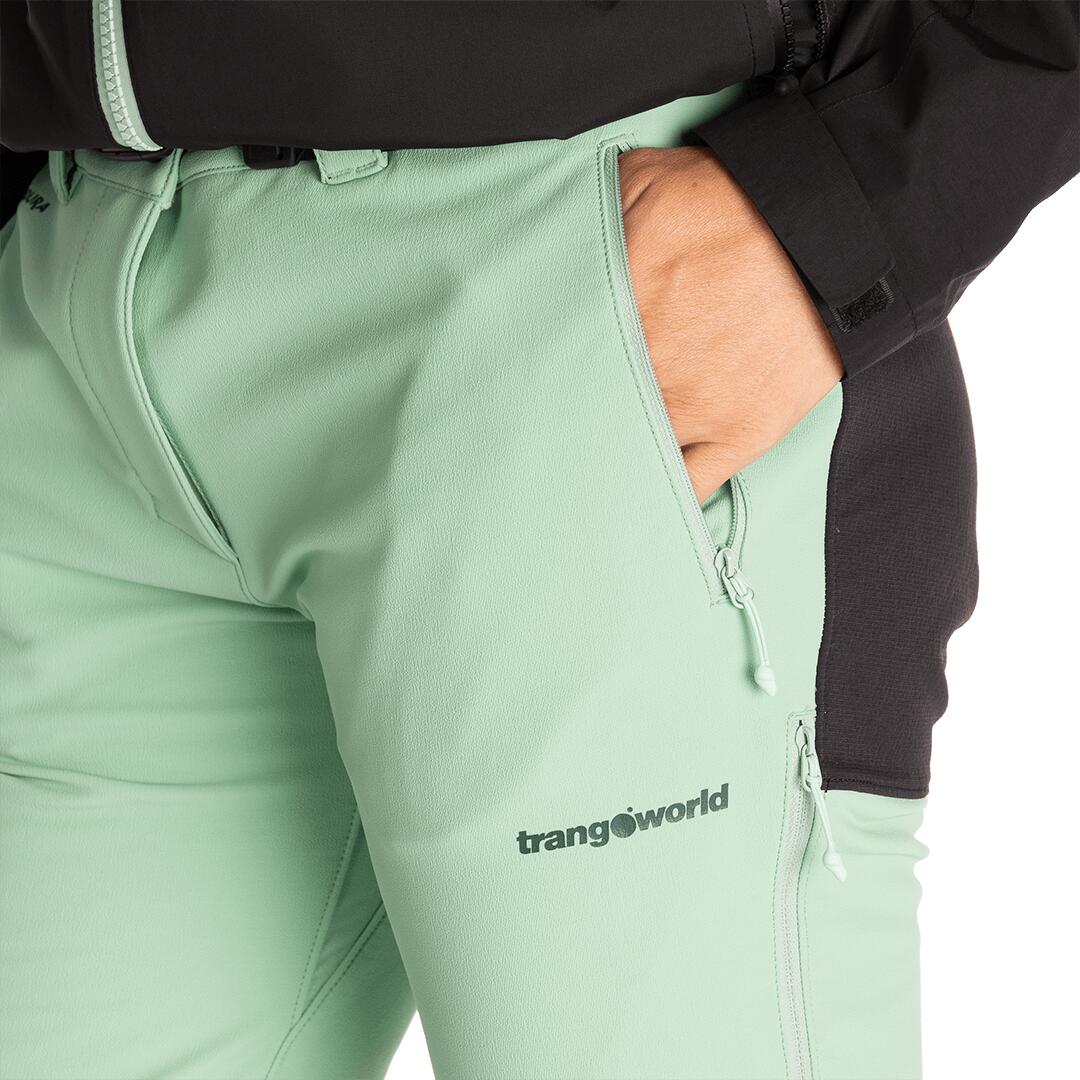 Pantalón para Mujer Trangoworld Assaly Verde/Negro 6/7