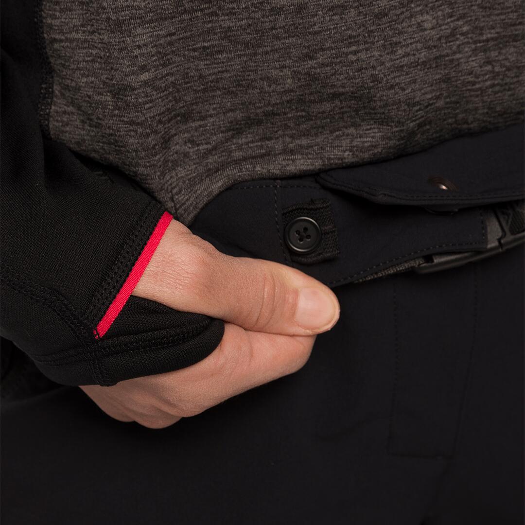 Pantalón para Mujer Trangoworld Dunai dr Negro/Negro 7/7