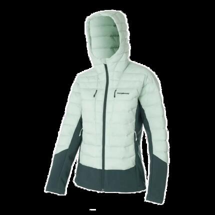 Chaqueta acolchada para Mujer Trangoworld Abeille kb Negro/Verde