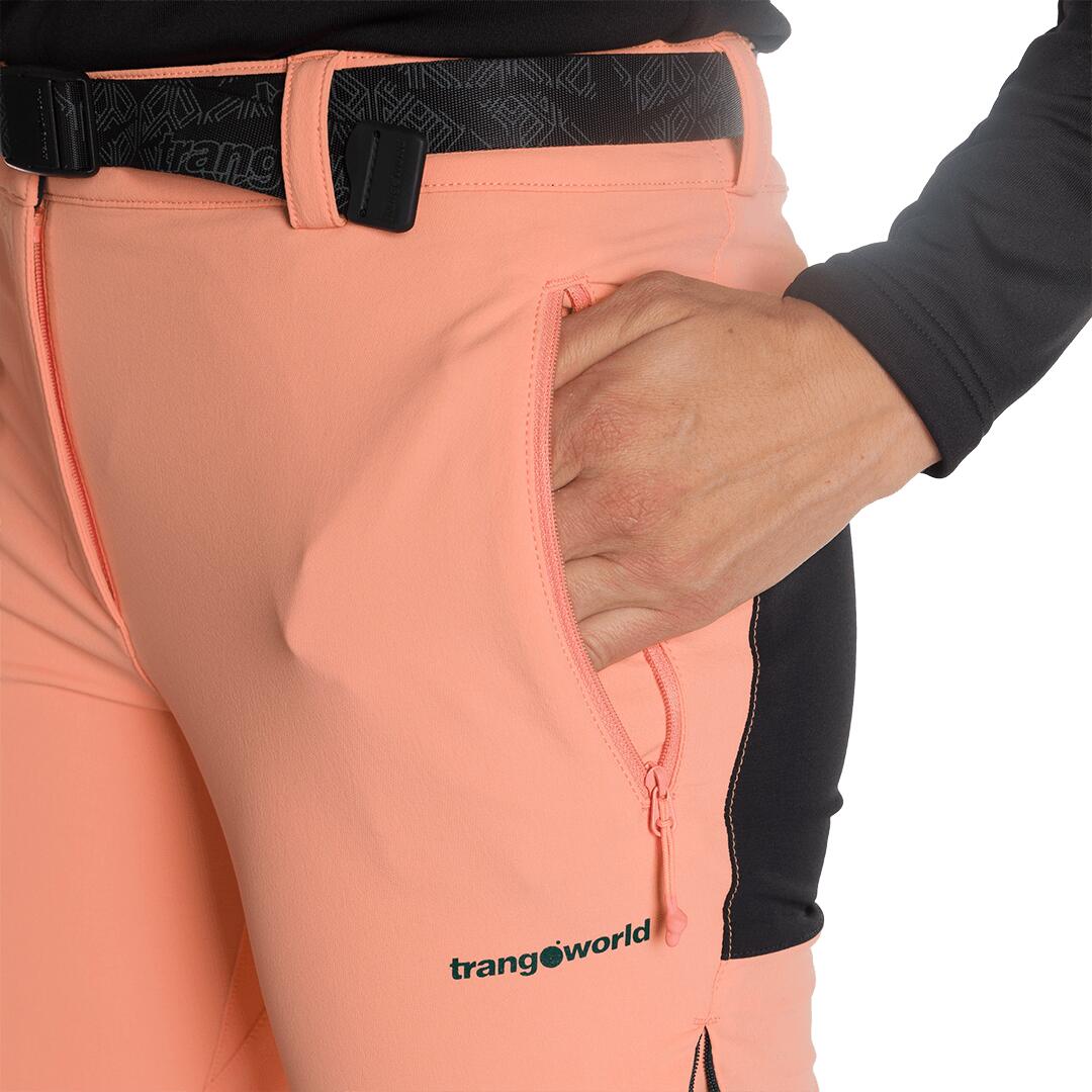 Pantalón para Mujer Trangoworld Dunai dr Rosa/Negro 5/7