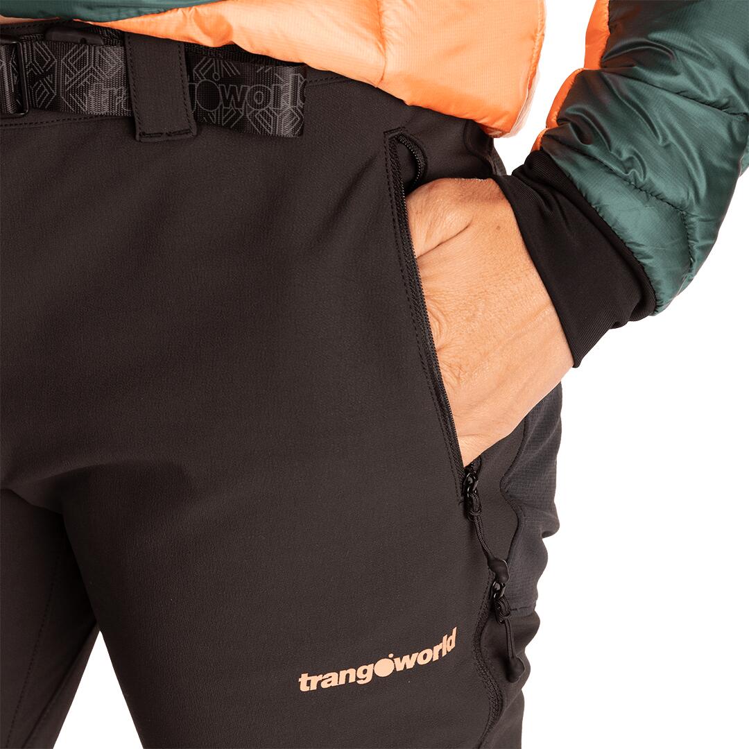 Pantalón para Mujer Trangoworld Assaly Negro 4/7