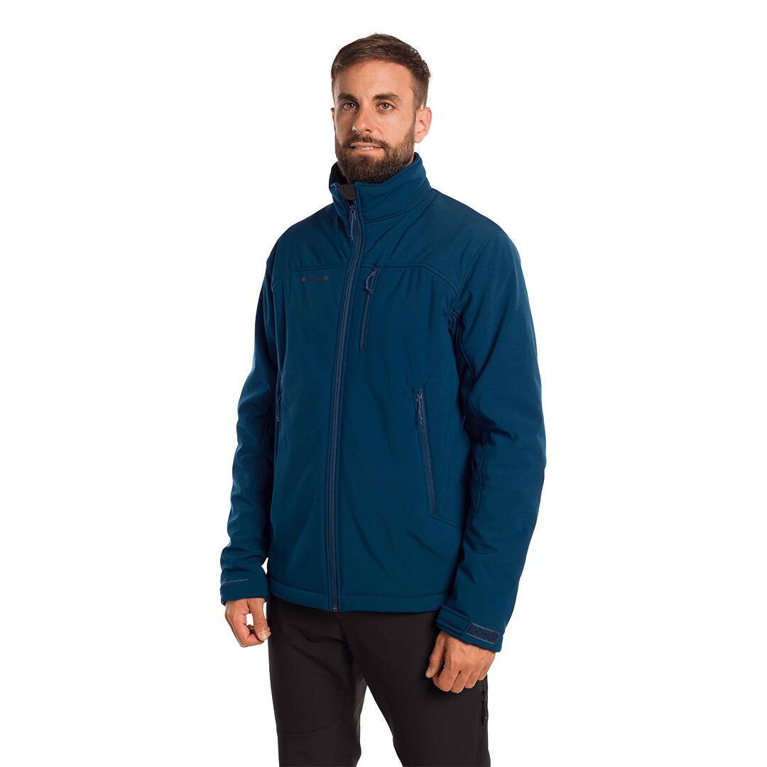 Softshell para Hombre Trangoworld Larvik Azul 3/7