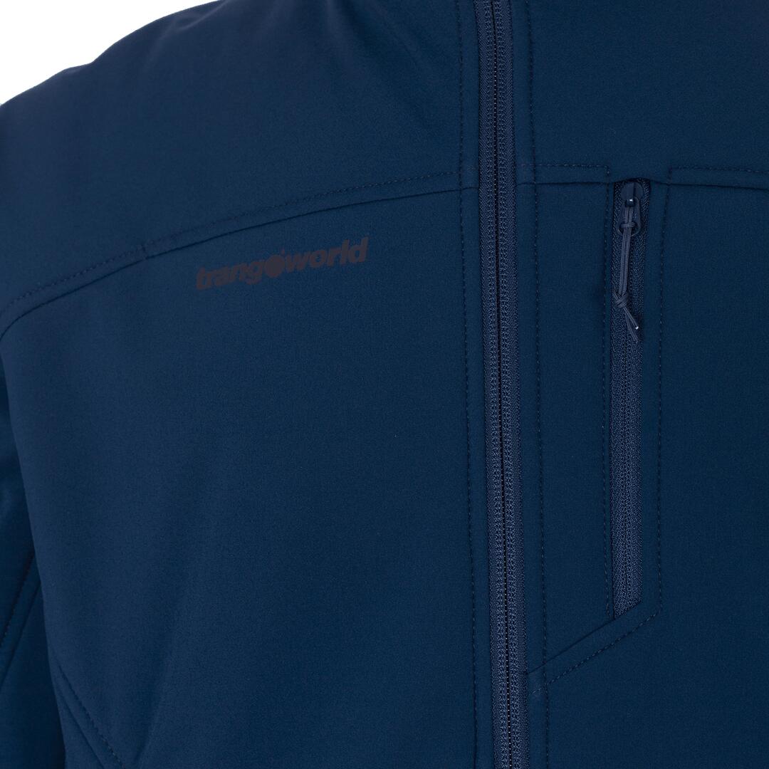 Softshell para Hombre Trangoworld Larvik Azul 2/7