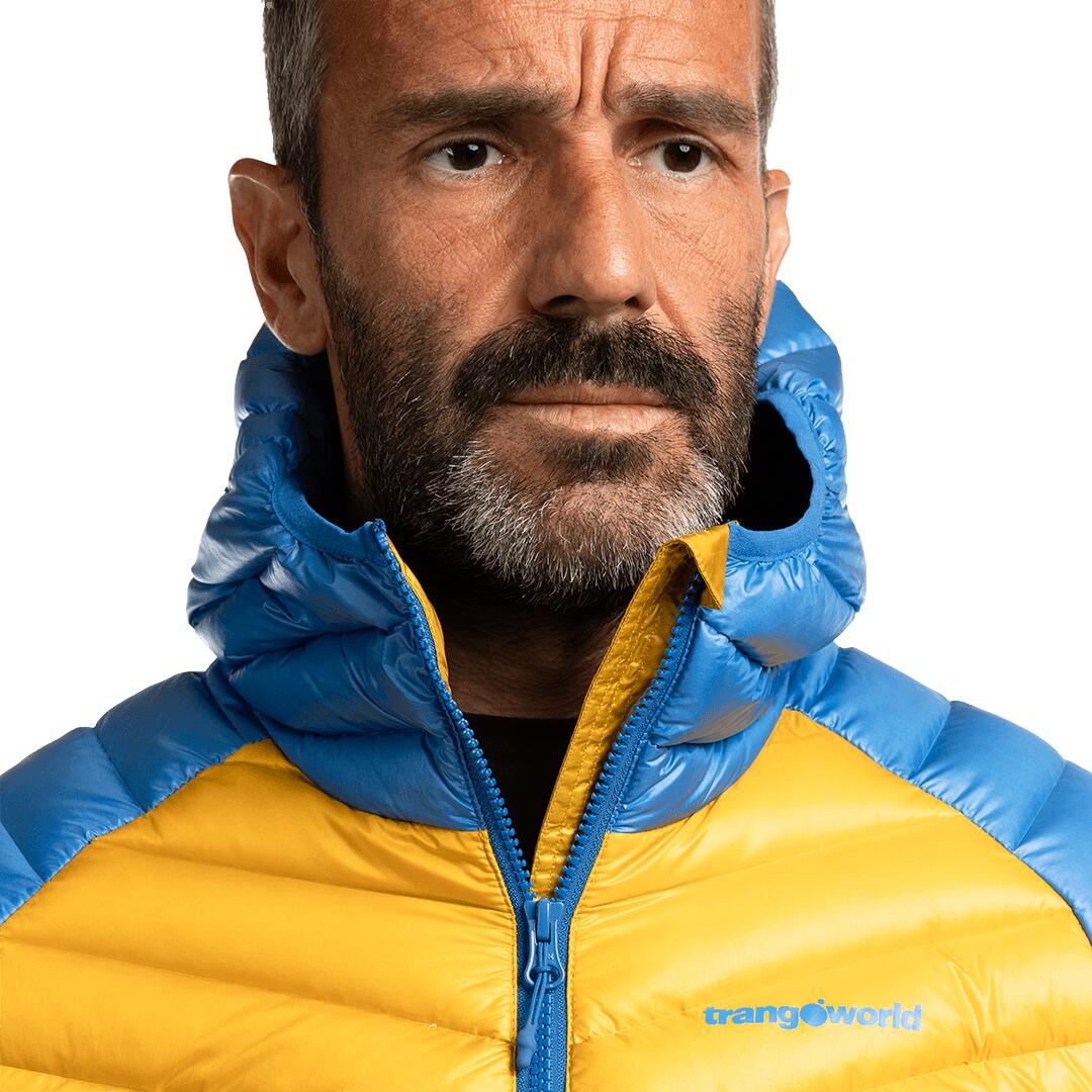 Plumífero para Hombre Trangoworld Timun Amarillo/Azul 180g 600cuin 7/7