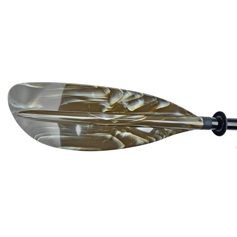 Wiosło kajakowe wędkarskie składane do pływania Scorpio kayak Fisher 250 cm 3/4