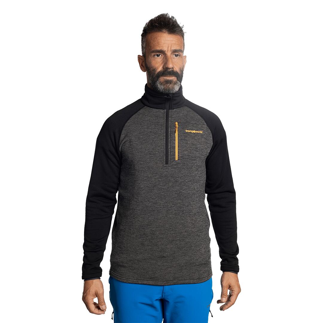 Jersey para Hombre Trangoworld Peclet Negro/Gris 3/6