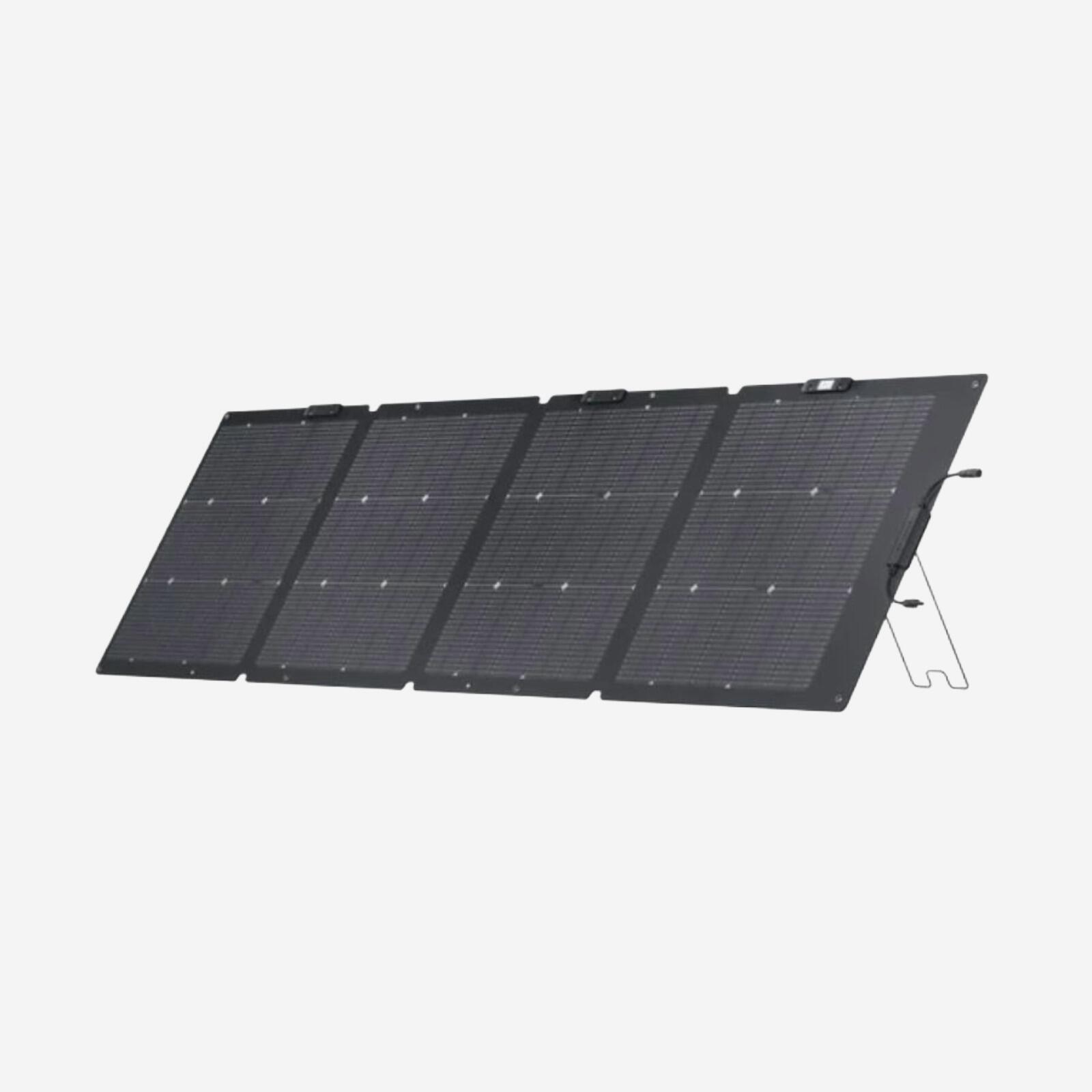 Ecoflow - Panneau Solaire Bifacial 220w Ecoflow - Double Face - Ip68 - Aventure & Recharge - Batterie - Noir - Taille Unique - Decathlon